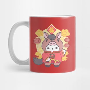 Horse Chinese Zodiac, Wishing Prosperity! Mug